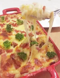 Make Bacon cheese mashed potatoes step 9