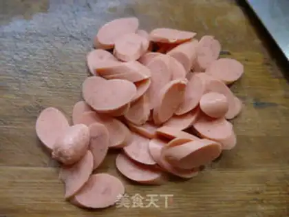 Make The ham and intestinal cuisine step 3