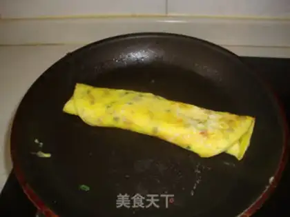 Make Ham and eggs step 3