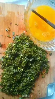 Make Snack eggcake step 1