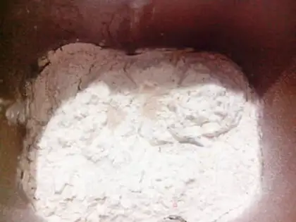 Make Flower bread step 1