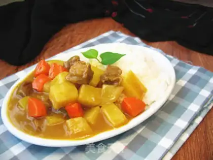 Make Curry beef potatoes step 10