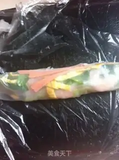 Make Viet Nam Spring Roll step 10