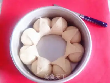 Make Flower bread step 8