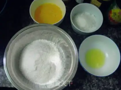 Make Coconut tiles step 0