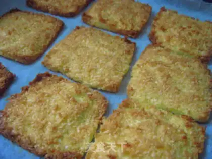 Make Coconut tiles step 5