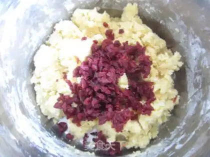 Make Cranberry cookies step 5