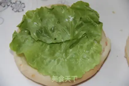 Make McKenzie double chicken leg burger step 9