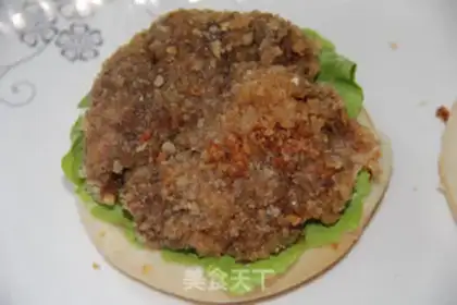 Make McKenzie double chicken leg burger step 10