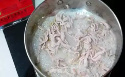 Make Pepper beef step 1