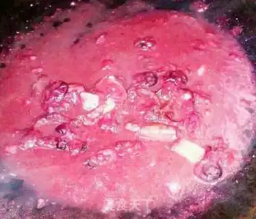 Make Blueberry sauce salmon step 5