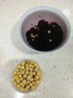 Make Black bean milk step 0