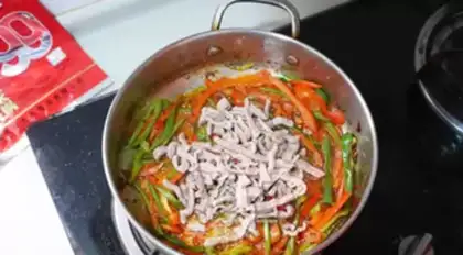 Make Pepper beef step 3