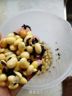 Make Black bean milk step 2