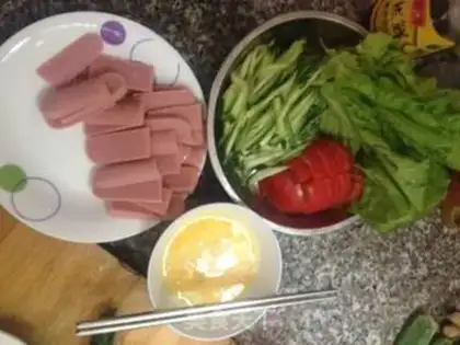 Make A sandwich step 1
