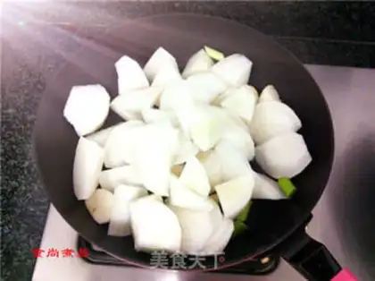 Make Meatball radish step 4