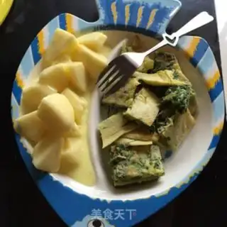 Make Eggs and vegetables step 9