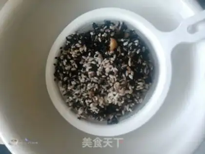 Make Rice sesame step 2