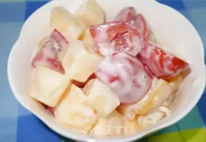 Make Yogurt fruit salad step 5