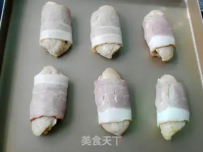 Make Butter bacon fried chicken wings step 6