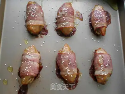 Make Butter bacon fried chicken wings step 8