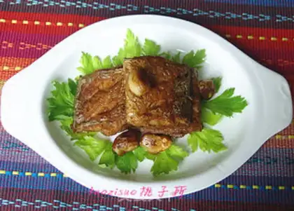 Make Garlic with fish step 5