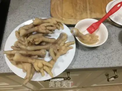 Make Tiger chicken claws step 3