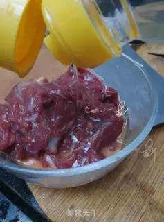 Make Scrambled beef step 2