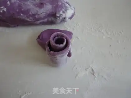 Make The potato roses step 6
