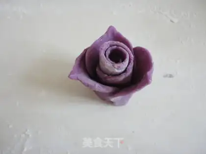 Make The potato roses step 8
