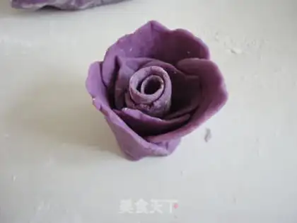 Make The potato roses step 9