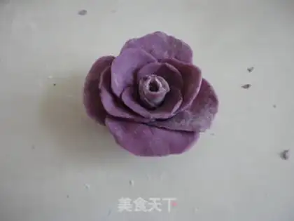 Make The potato roses step 10