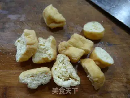 Make Tofu broccoli step 1
