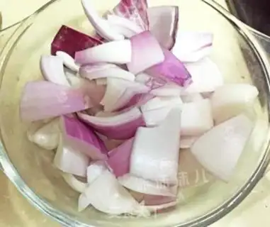 Make Onion and lamb step 3