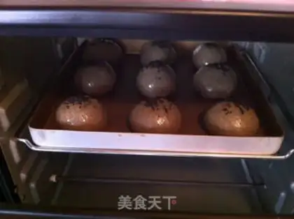 Make Black sesame breakfast bag step 9