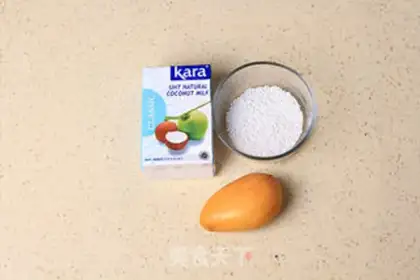 Make Mango coconut Simirou step 0
