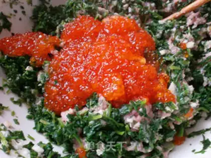 Make Salmon eggs step 1