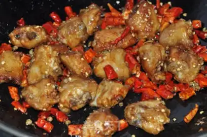 Make Spicy chicken wings step 13
