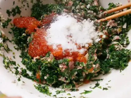 Make Salmon eggs step 2