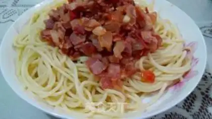 Make Bacon pasta step 8