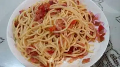 Make Bacon pasta step 9