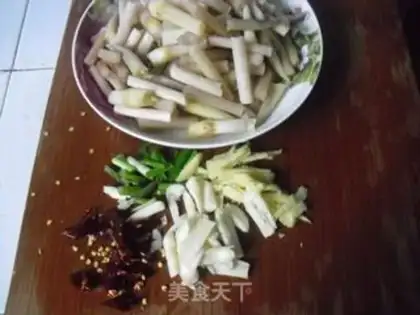 Make Sour spicy belt step 1