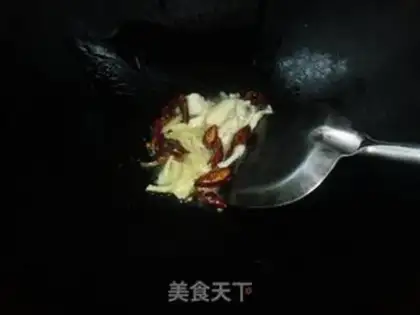 Make Sour spicy belt step 2