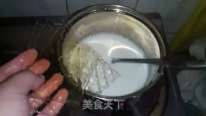 Make Cucumber milk freeze step 6