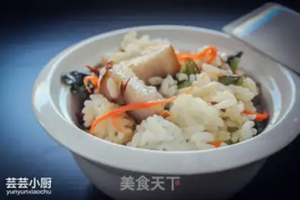 Make Pork rice step 4