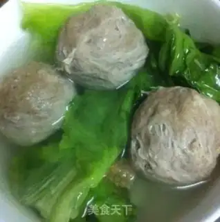Make Chouzhou beefball soup step 2