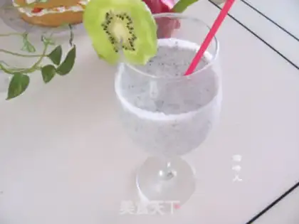 Make Dragon fruit shake step 5