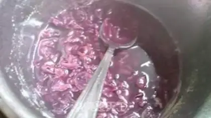 Make Grape sauce step 2