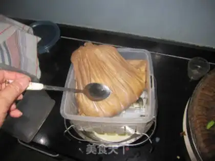 Make Homemade tofu step 7