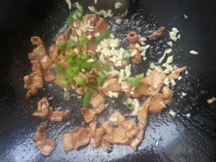 Make Short bean horned meat step 6